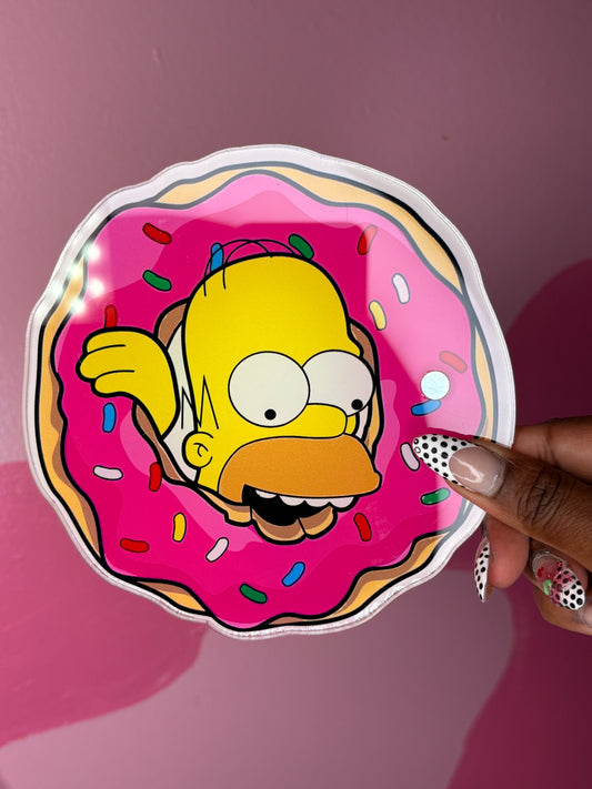 Simpson doughnut lash tile 🍩