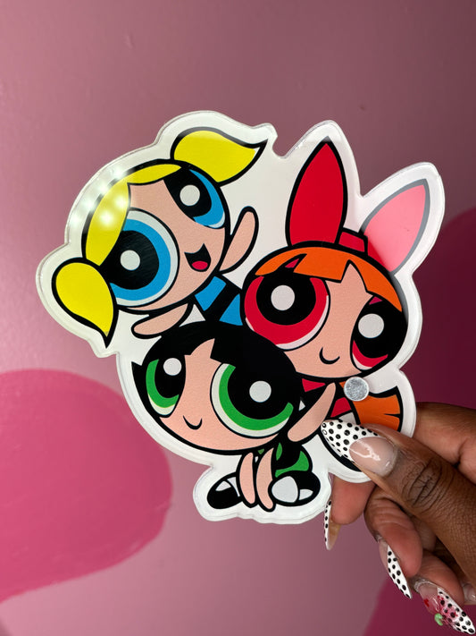 Power puff girls lash tile