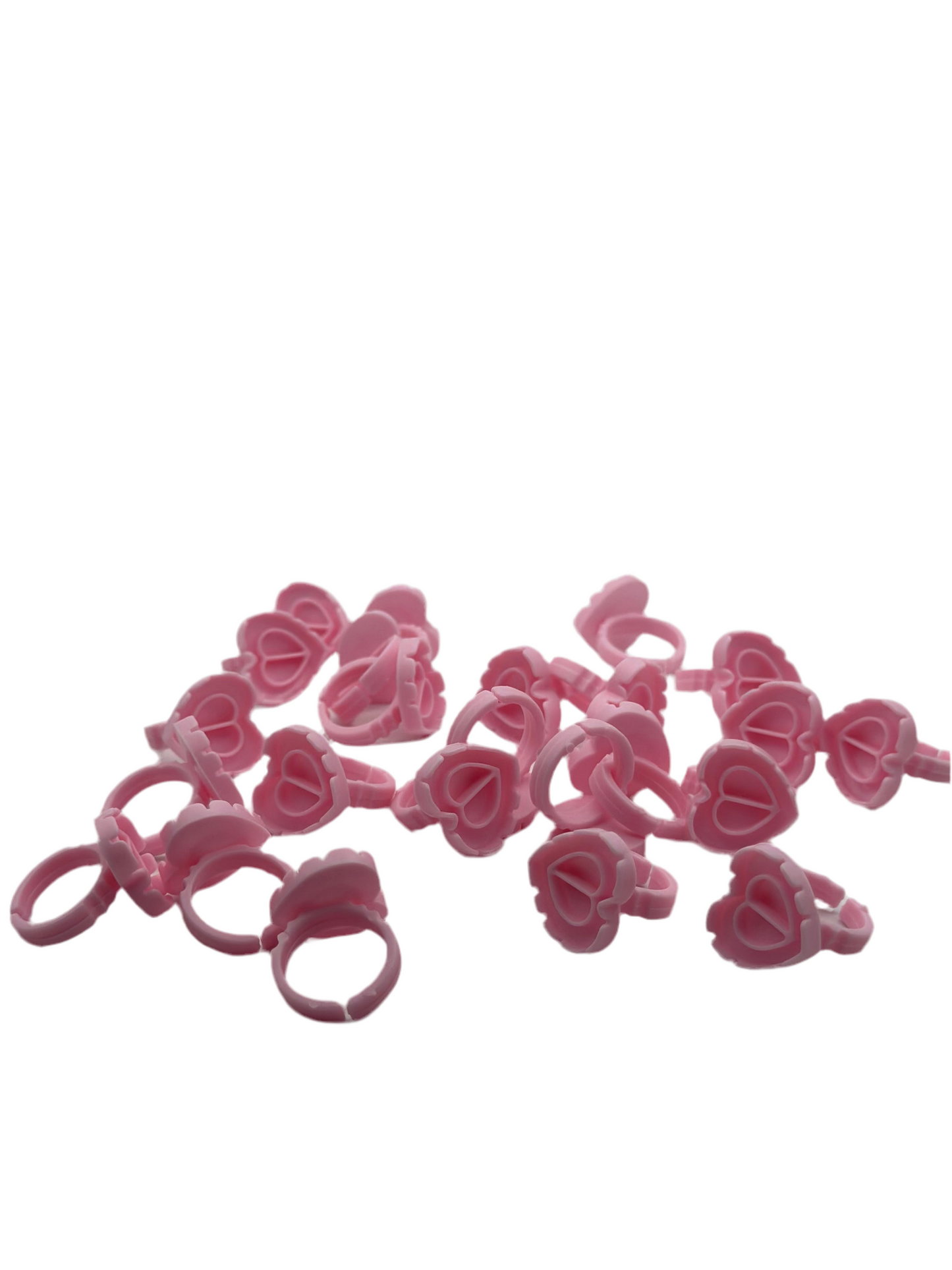 Heart Glue Rings